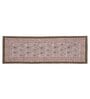 Brown Cotton Traditional 6 ft x 2 ft Inches Runner