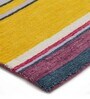 Multicolor Cotton Geometric 6 x 9 Feet Hand Woven Carpet Carpets