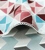 Multicolor Cotton Geometrical 144 TC Single Bed Dohar