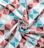 Multicolor Cotton Geometrical 144 TC Single Bed Dohar