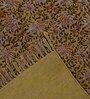 Yellow Cotton 5 ft X 8 ft Machine Made Dhurries (Set of 2)