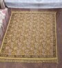 Yellow Cotton 5 ft X 8 ft Machine Made Dhurries (Set of 2)