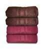 Multicolor Cotton Solid 500 GSM Bath Towels (Set of 4)