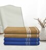 Multicolor Cotton Solid 500 GSM Bath Towels (4Pcs)