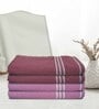 Multicolor Cotton Solid 500 GSM Bath Towels (4Pcs)