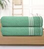 Multicolor Cotton Solid 500 GSM Bath Towels (Pack of 2)