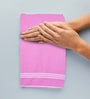 Multicolor Cotton Solid 500 GSM Bath Towels (Pack of 3)