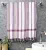 Multicolor Cotton Striped 225 GSM Bath Towels Pack of 2