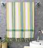 Multicolor Cotton Striped 225 GSM Bath Towels Pack of 2