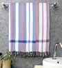 Multicolor Cotton Striped 225 GSM Bath Towels Pack of 2