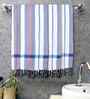 Multicolor Cotton Striped 225 GSM Bath Towels Pack of 3