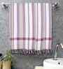 Multicolor Cotton Striped 225 GSM Bath Towels Pack of 3