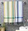Multicolor Cotton Striped 225 GSM Bath Towels Pack of 3