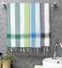 Multicolor Cotton Striped 225 GSM Bath Towels Pack of 3