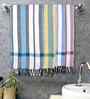 Multicolor Cotton Striped 225 GSM Bath Towels Pack of 4