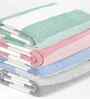 Multicolor Cotton Striped 225 GSM Bath Towels Pack of 4