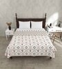Pink Cotton Traditional 200 GSM Double Bed Dohar