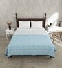 Blue Cotton Traditional 200 GSM King Bed Dohar