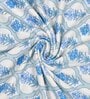 Blue Cotton Traditional 200 GSM King Bed Dohar
