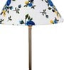 Multicolor Cotton with Metal Gold Table Lamp
