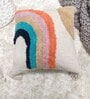 Multicolor Cotton Woven 16x16 inches Boho Eco-friendly Cushion Cover