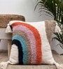 Multicolor Cotton Woven 16x16 inches Boho Eco-friendly Cushion Cover