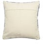 Blue & Beige Woven Cotton 16 x 16 Inches Cushion Covers (Set of 2)