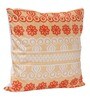 Multicolour Velvet Ethnic Motif 16x16 inches Cushion Cover (5Pc)
