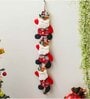 Multicolor Fabric Christmas Wall Hanging