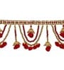 Multicolor Fabric Colorful Beads Toran