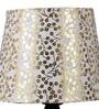 Irene Multicolour Fabric Shade Night Lamp With Metal Base