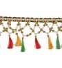 Multicolor Fabric Toran