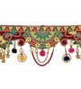 Multicolor Fabric Traditional Embroidered Toran
