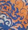 Multicolor Persian Faux Silk 3 ft x 5 ft Hand Woven Carpet