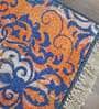 Multicolor Persian Faux Silk 3 ft x 5 ft Hand Woven Carpet