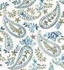 Multicolor Floral 144 TC Cotton King Fitted Bedsheet with 2 Pillow Covers