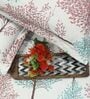 Multicolor Floral 144 TC Cotton King Fitted Bedsheet with 2 Pillow Covers