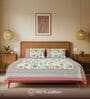 Multicolor Floral 240 TC Cotton Double Bedsheet with 2 Pillow Covers