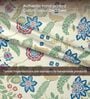 Multicolor Floral 240 TC Cotton King Sized Bedsheet with 2 Pillow Covers