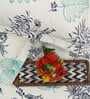 Multicolor Floral 250 TC Cotton King Fitted Bedsheet with 2 Pillow Covers