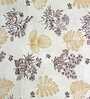 Multicolor Floral 250 TC Cotton King Fitted Bedsheet with 2 Pillow Covers