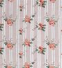Ziva Floral 260 Tc Polycotton Double Fitted Bedsheet With 2 Pillow Covers
