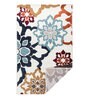 Multicolor Floral Polypropylene 3 ft x 5 ft Machine Made Carpet