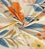 Multicolor Floral 300 TC Cotton Blend  Double Bedsheet with 2 Pillow covers