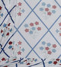 Multicolor Floral 300 TC Cotton Blend  Double Bedsheet with 2 Pillow covers