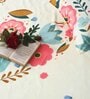 Multicolor Floral 300 TC Cotton Blend  Double Bedsheet with 2 Pillow covers