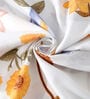 Multicolor Floral 300 TC Cotton Blend  Double Bedsheet with 2 Pillow covers