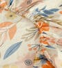 Multicolor Floral 300 TC Cotton Blend  Double Bedsheet with 2 Pillow covers