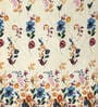 Multicolor Floral 300 TC Cotton Blend  Double Bedsheet with 2 Pillow covers