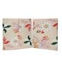 Multicolor Floral 300 TC Cotton Blend King Sized Bed Sheets with 2 Pillow Covers